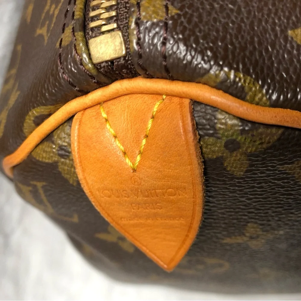 Louis Vuitton Authentic Monogram Speedy 30,Date Code(TH1002),w/Dust Bag - Picture 8 of 15